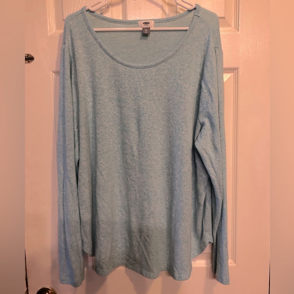 Old Navy Ice Blue heather soft sweater tunic